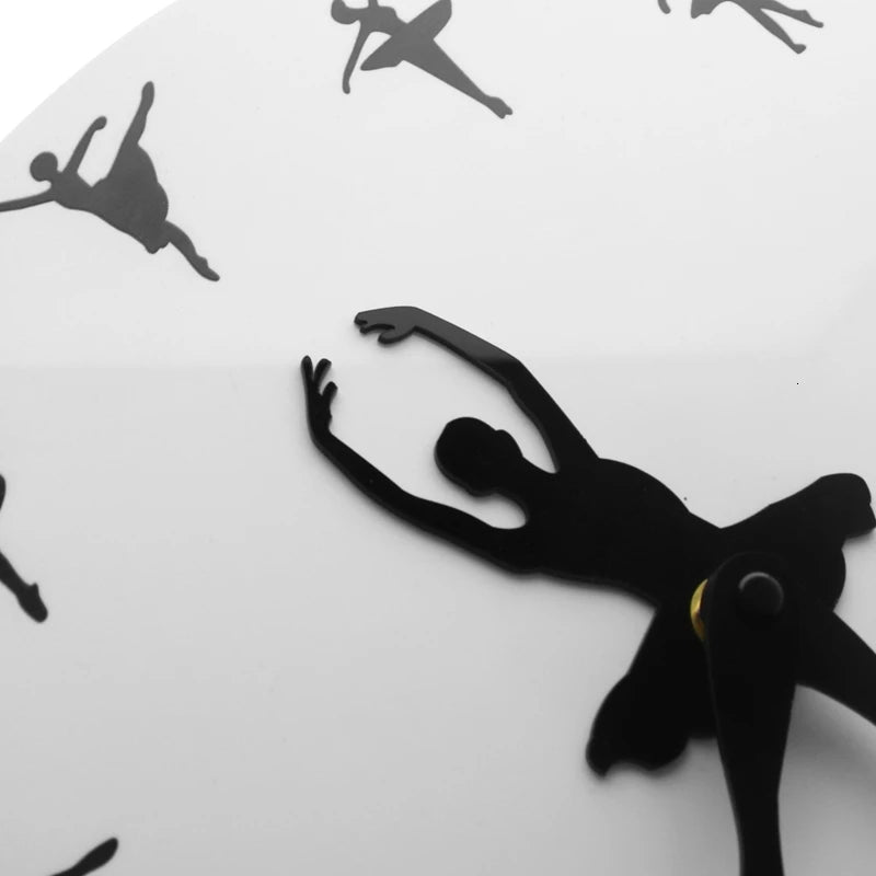 The Clarissa Ballerina Wall Clock