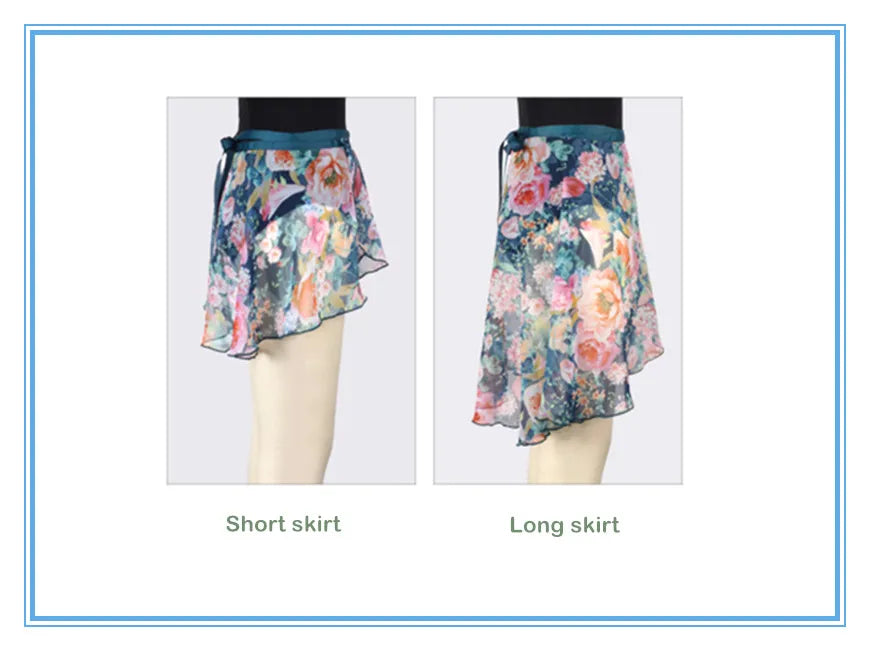 The Charisse floral Ballet Skirt