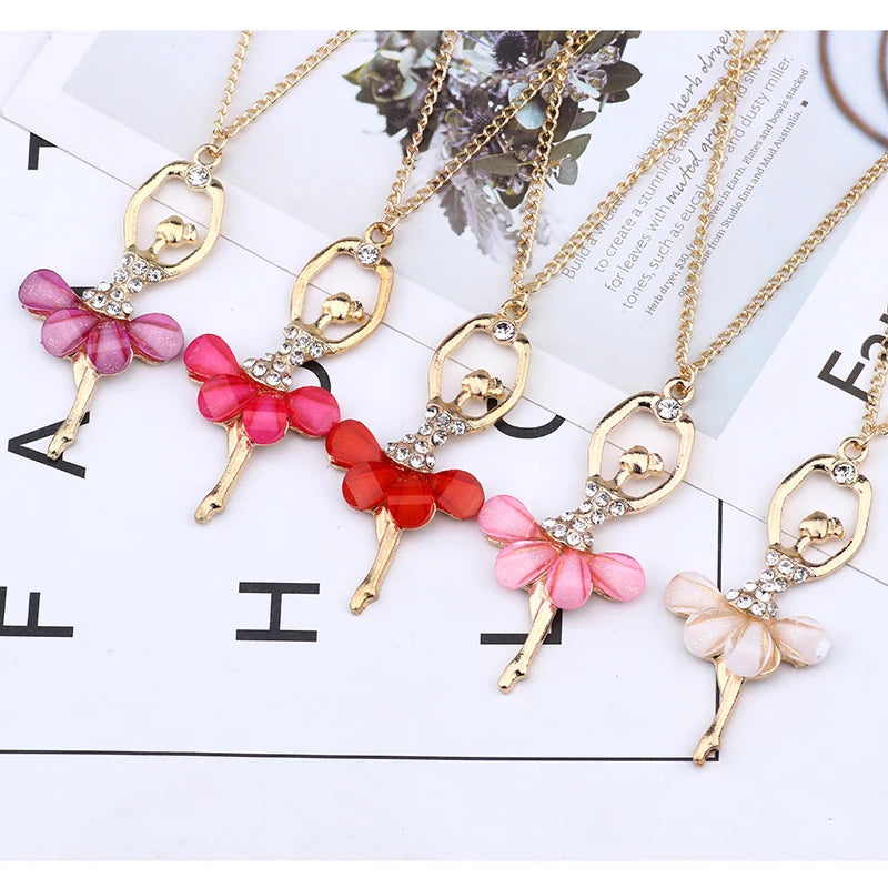 The Myra Ballerina Necklace colors
