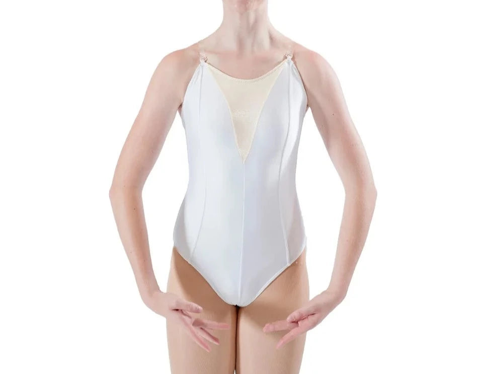 The Olivia Leotard camisole plunge neck