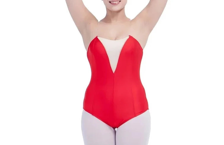 The Olivia Leotard for Children v neck camisole