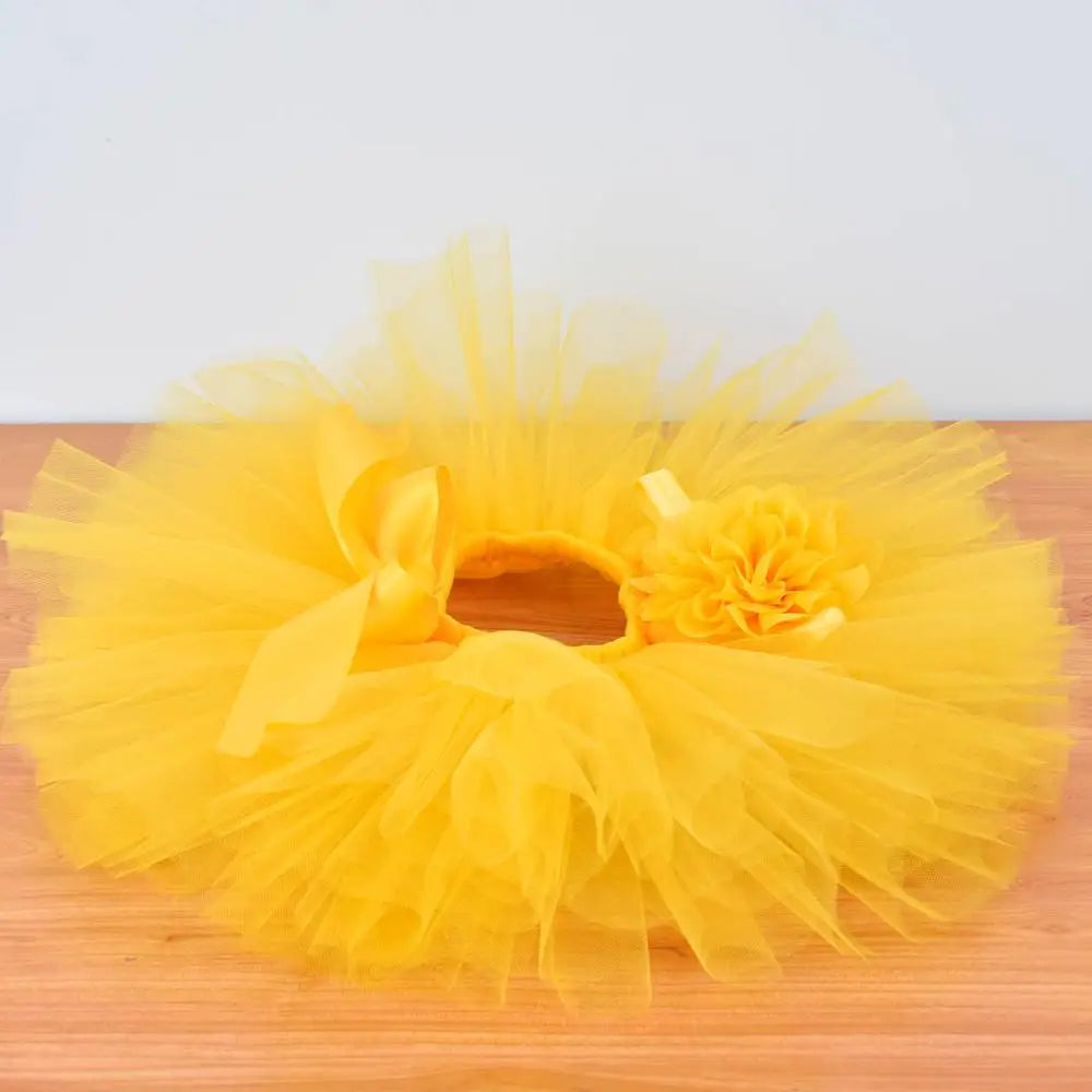 The Lerato Newborn Tutu yellow