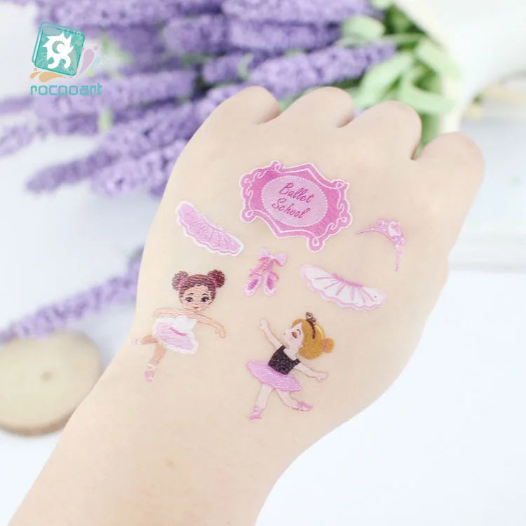 Ballet Tattoo Stickers - Adorable Temporary Tattoos - Panache Ballet Boutique