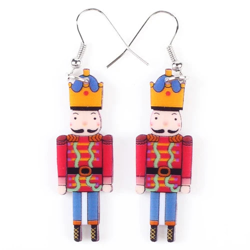 The Nutcracker Prince Earrings acrylic