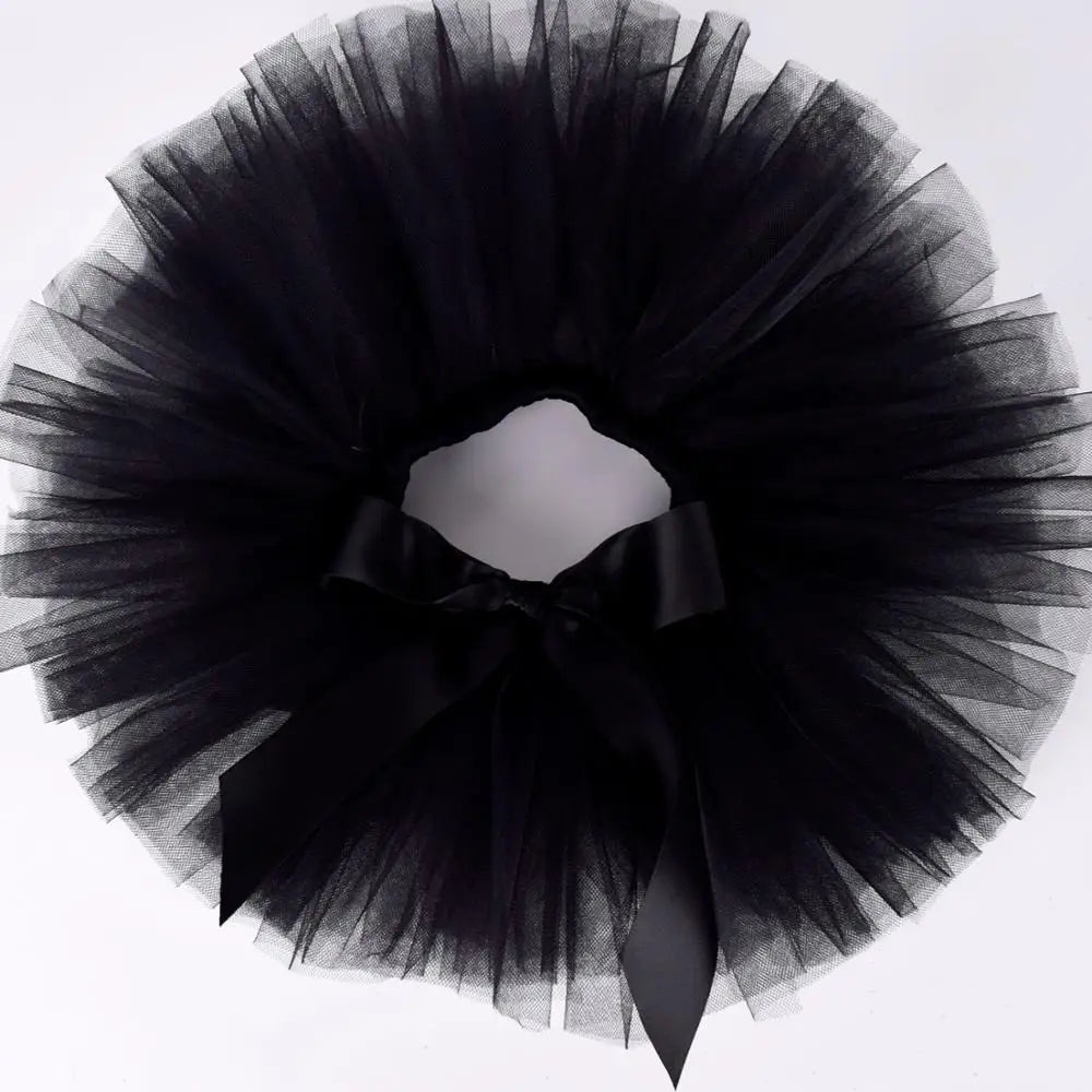 The Lorena Baby Tutu black tulle