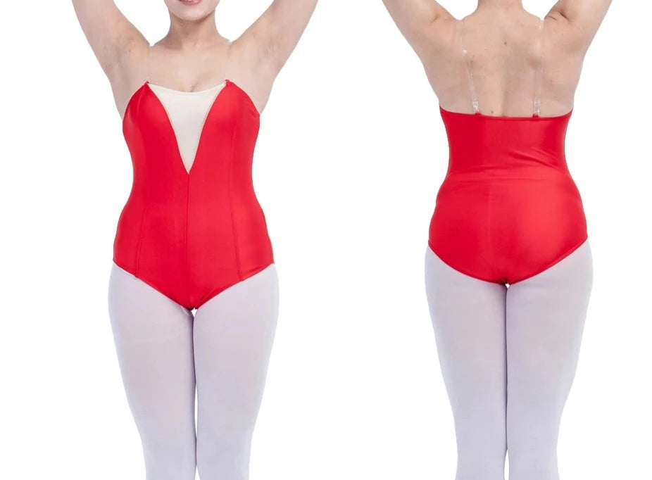 The Olivia Leotard for Children v neck camisole