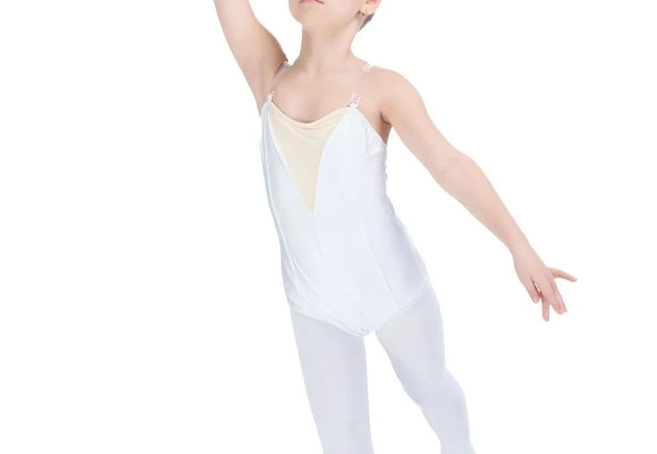 The Olivia Leotard for Children v neck camisole