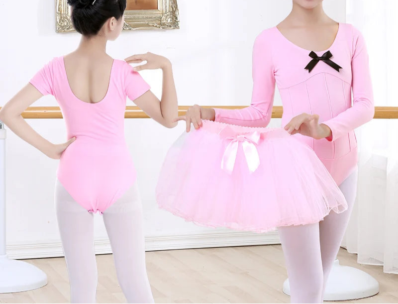 The Ari Leotard pink ballet leotard