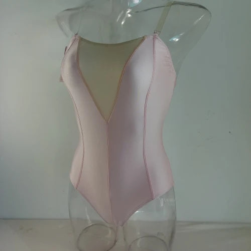 The Olivia Leotard camisole plunge neck