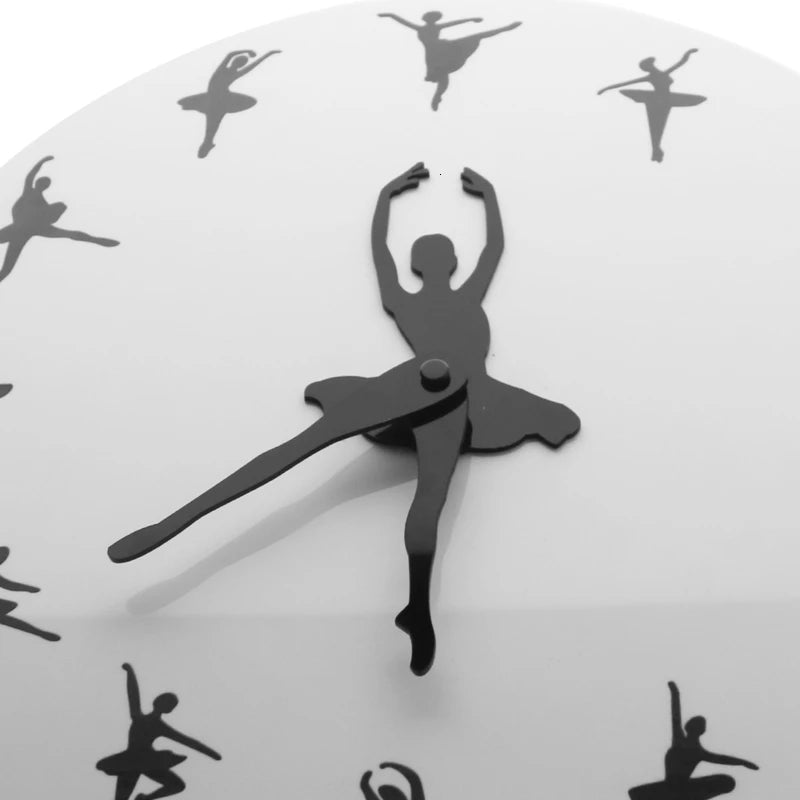 The Clarissa Ballerina Wall Clock