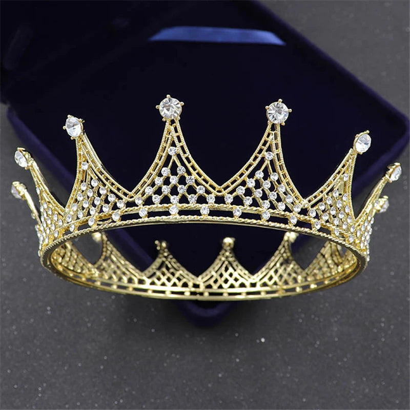 Gold king and queen crown ballet yagp bridal renaissance