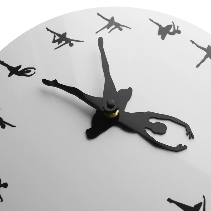 The Clarissa Ballerina Wall Clock