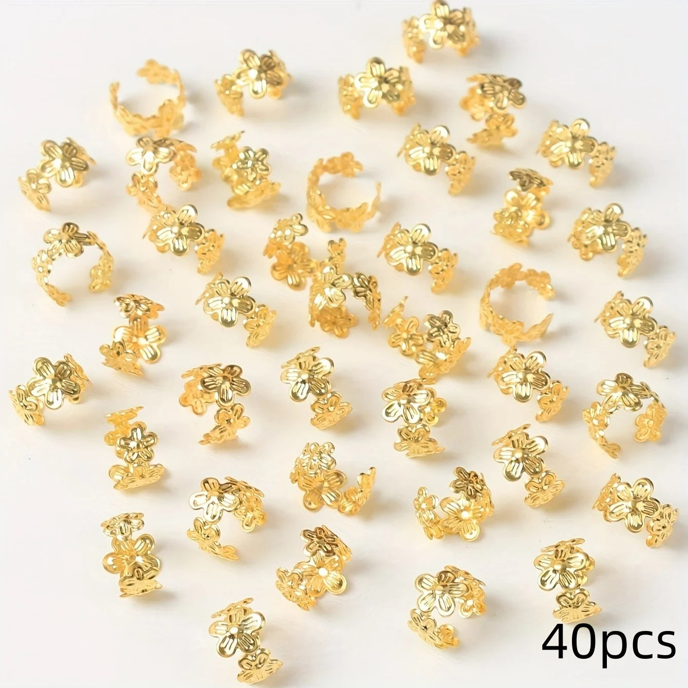 The Vinga Hair Rings hair decoration gold