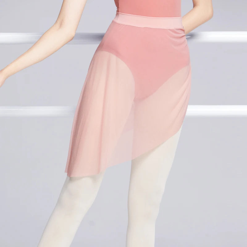 The Mara Ballet Skirt pink sheer