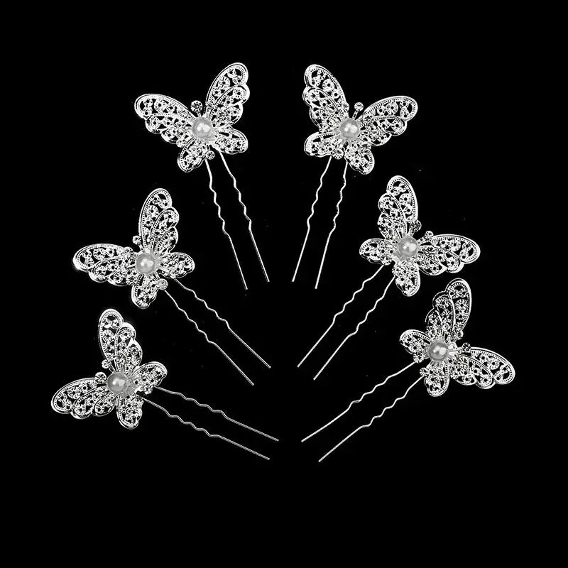 butterfly hairpins