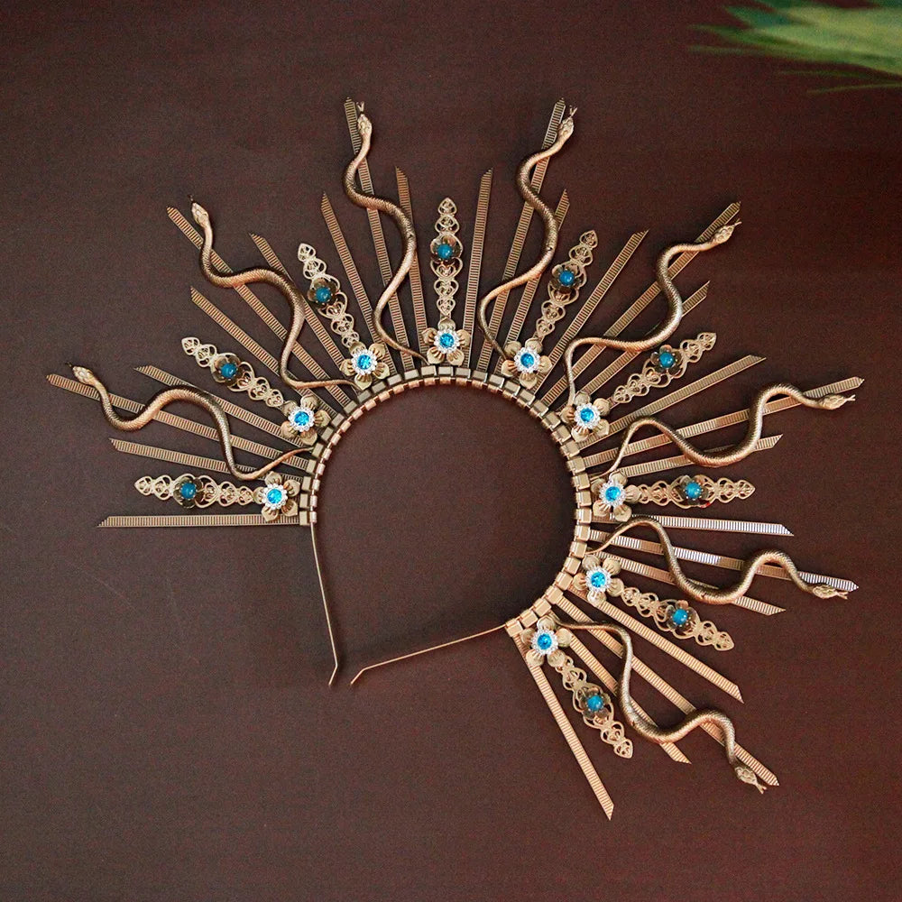 The Medusa Snake Headpiece