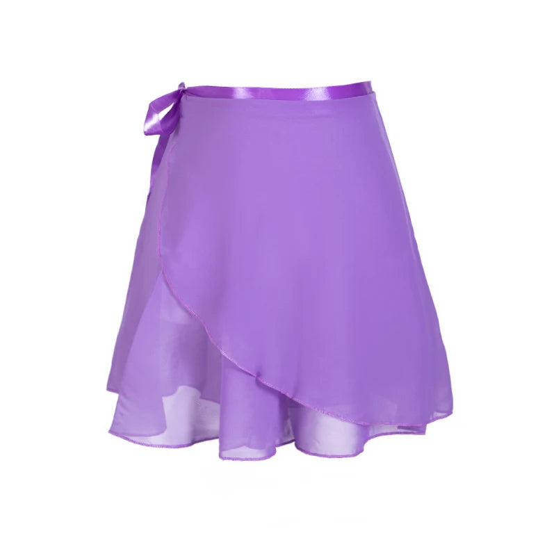 The Heidi Ballet Skirts purple chiffon