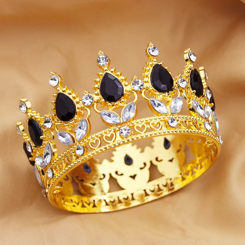 The Charia Small Crown gold jeweled