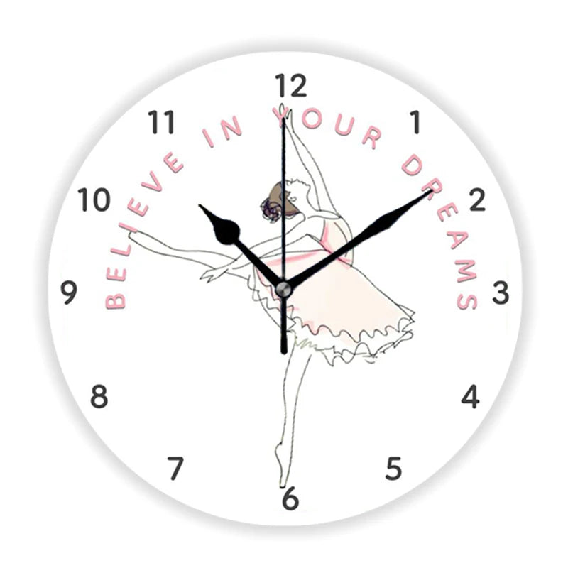 ballerina wall clock YAGP