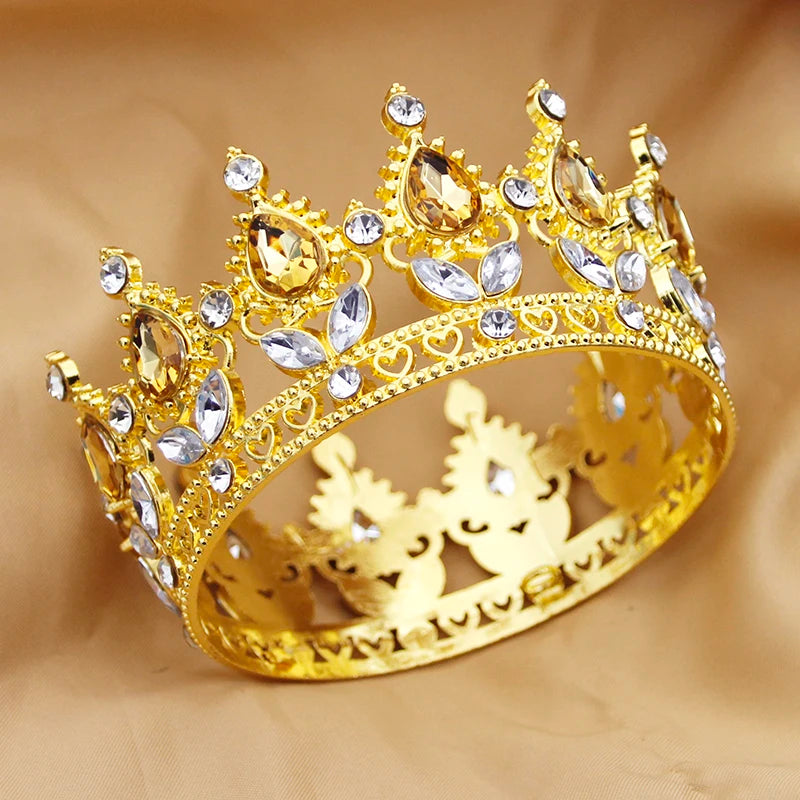 The Charia Small Crown gold jeweled