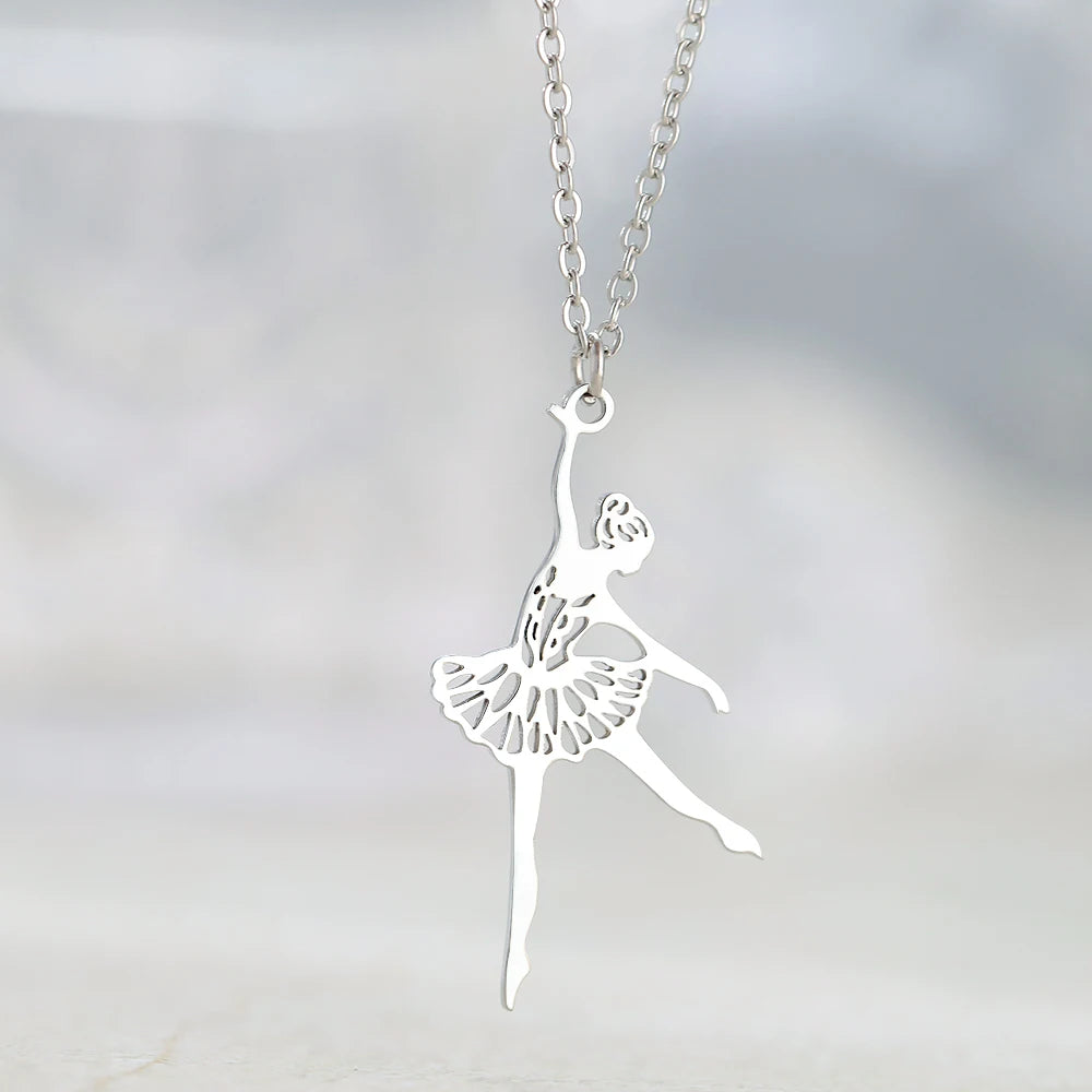 The Gilma Ballerina Necklace pendant