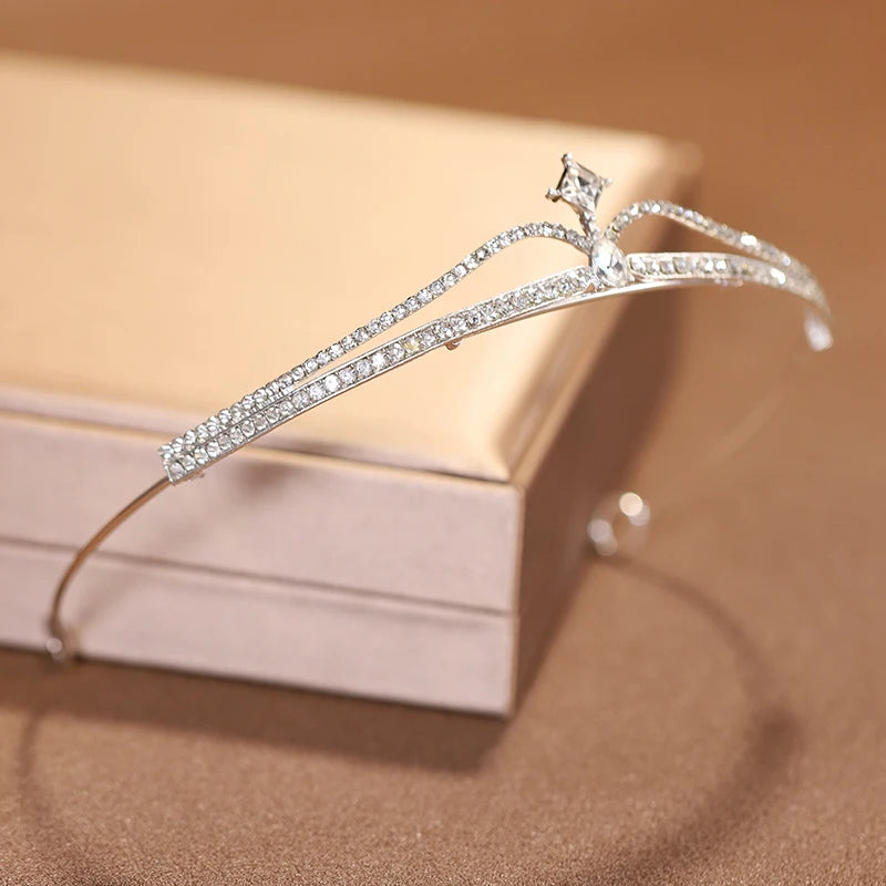 The Tracy Tiara minimalist bridal ballet yagp tiara