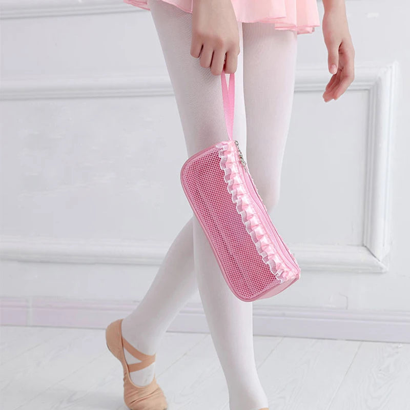 The Ballerina Handbag pink satin