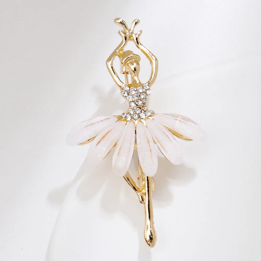 The Elena Ballerina Fashion Pin