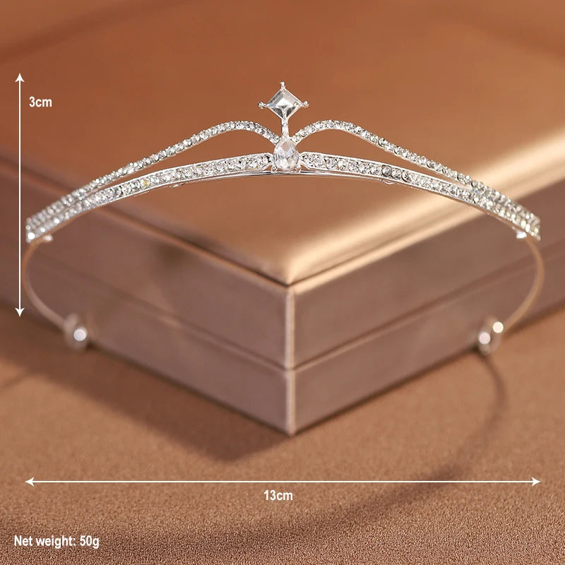 The Tracy Tiara minimalist bridal ballet yagp tiara