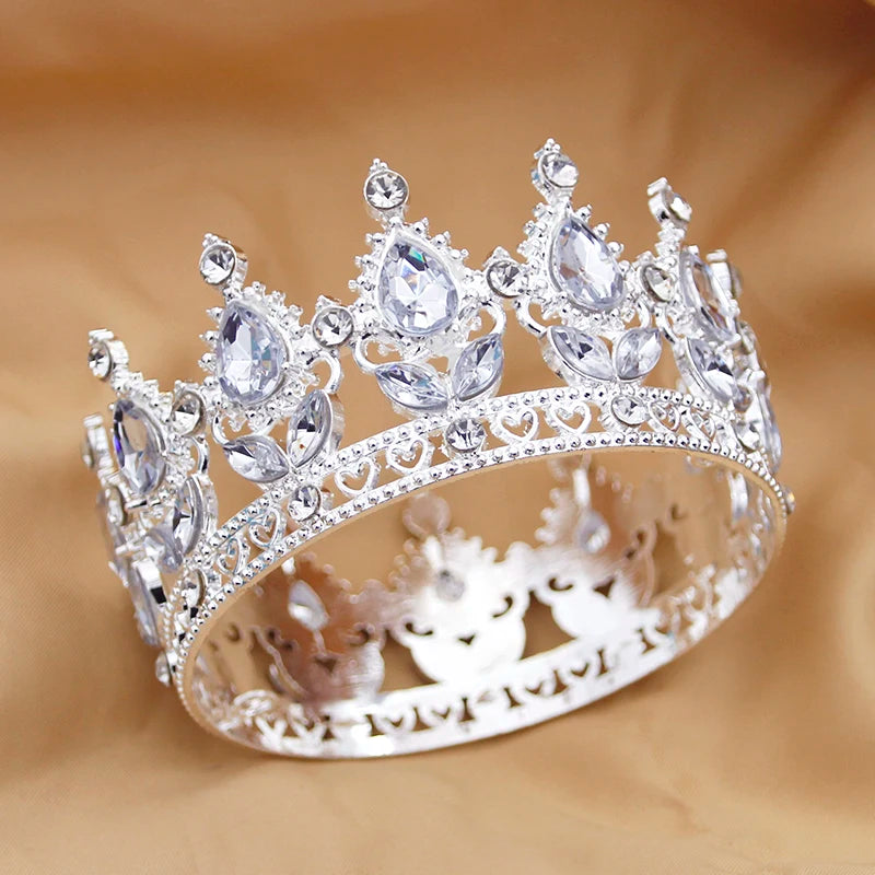 The Charia Small Crown silver jeweled