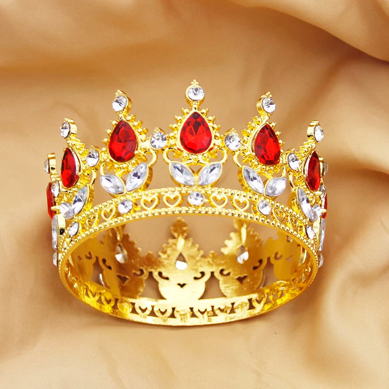 The Charia Small Crown gold jeweled