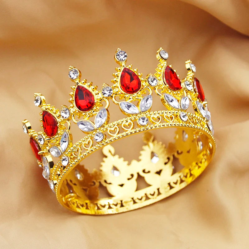 The Charia Small Crown gold jeweled