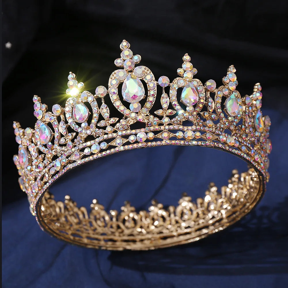 The Dorina Crown gold bridal and yagp