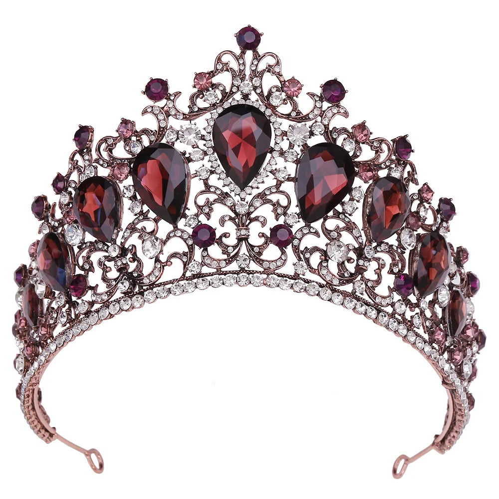 The Deirdre Crystal Tiara for bridal and YAGP