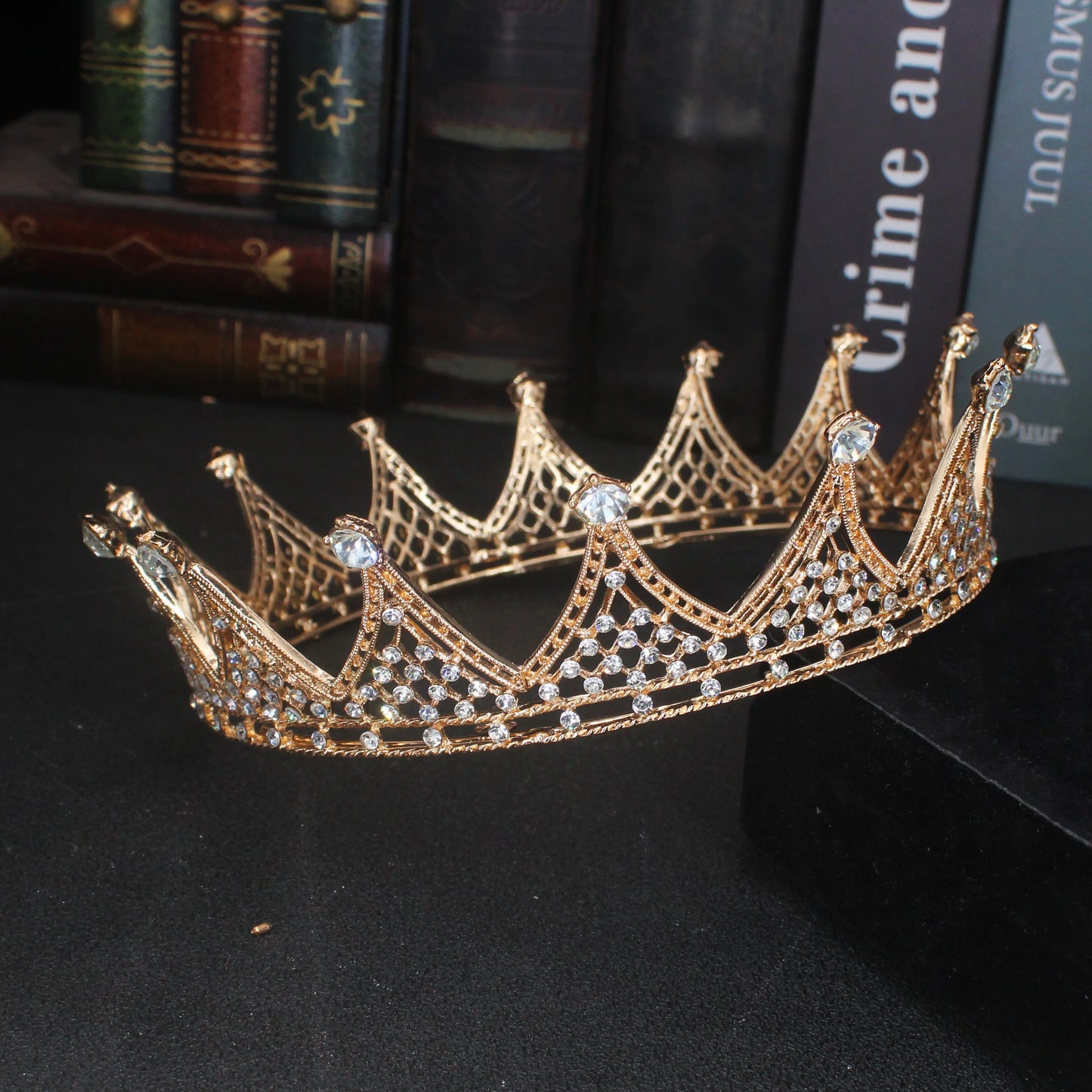 Gold king and queen crown ballet yagp bridal renaissance
