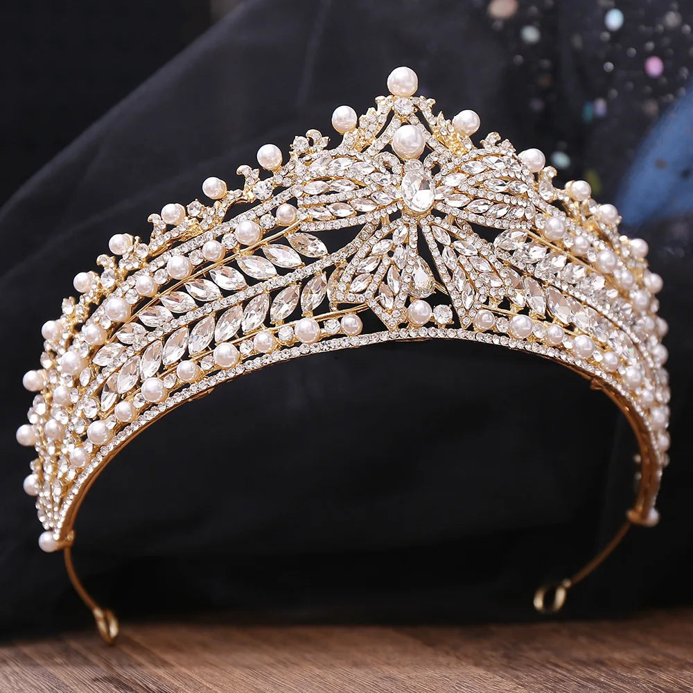 The Donella Bow Tiara Crystal bow tiara for yagp and bridal