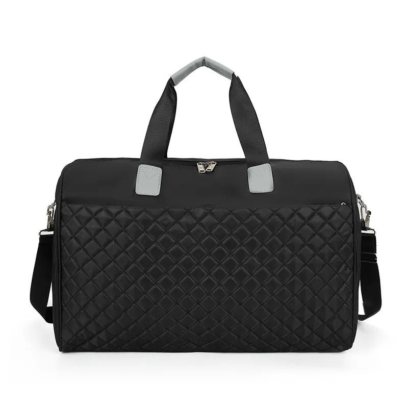 black quilted sports bag dance bag