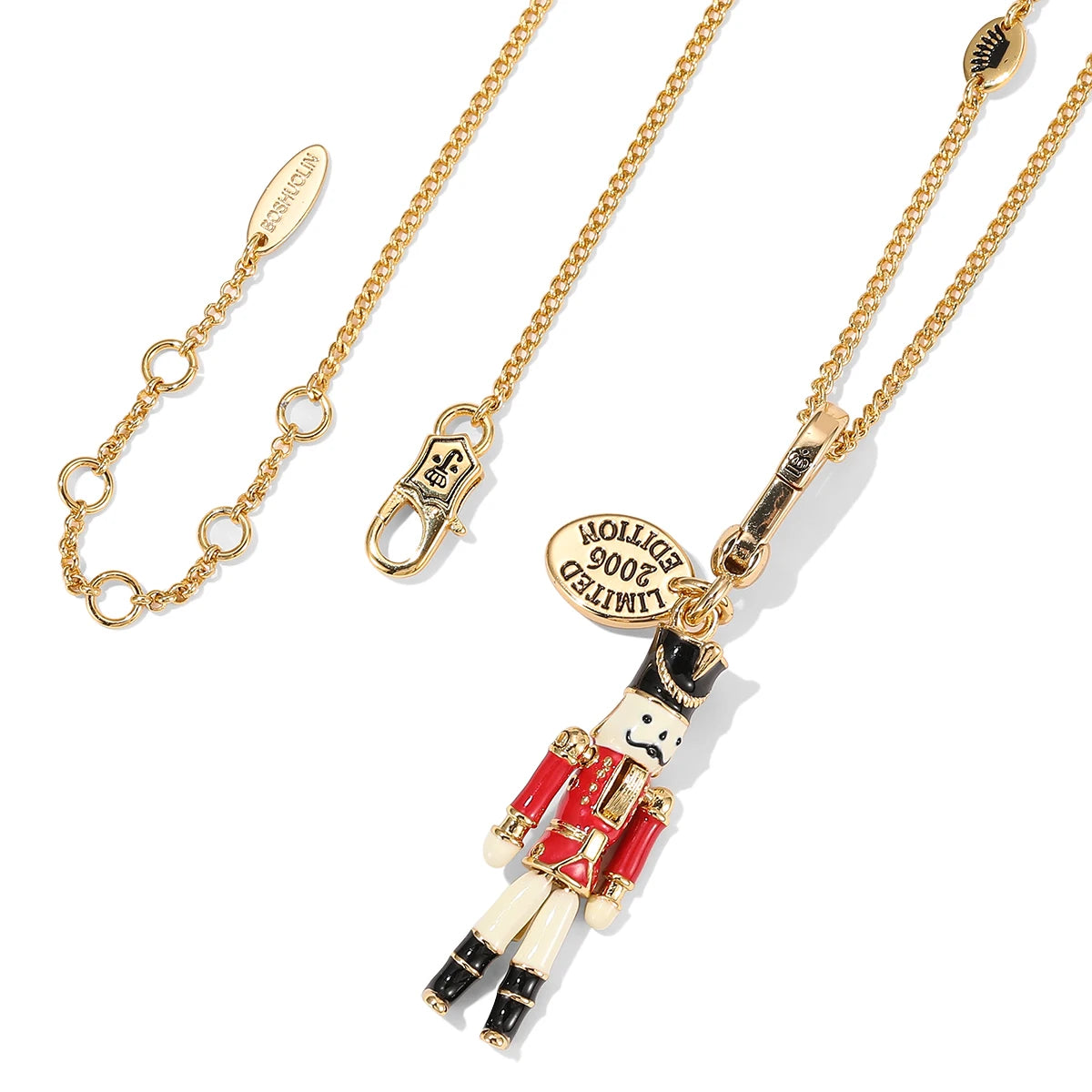 Enamel Nutcracker pendant