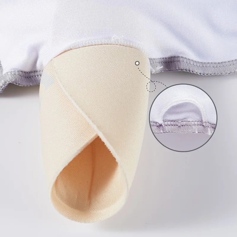 bra pad and lining of grey mesh 3/4 sleeve leotard