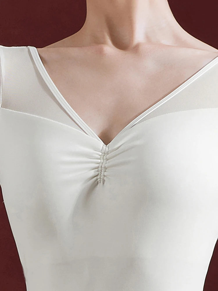 front of women's ballet dress