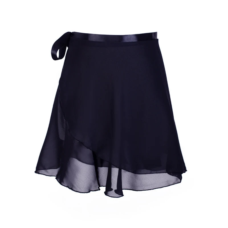 The Heidi Ballet Skirts black chiffon