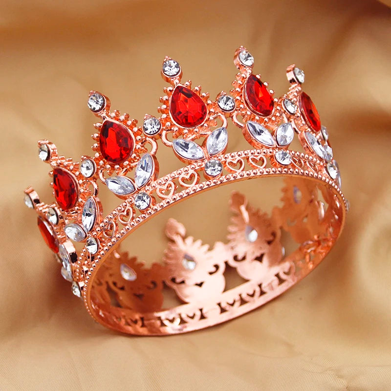 The Charia Small Crown gold jeweled