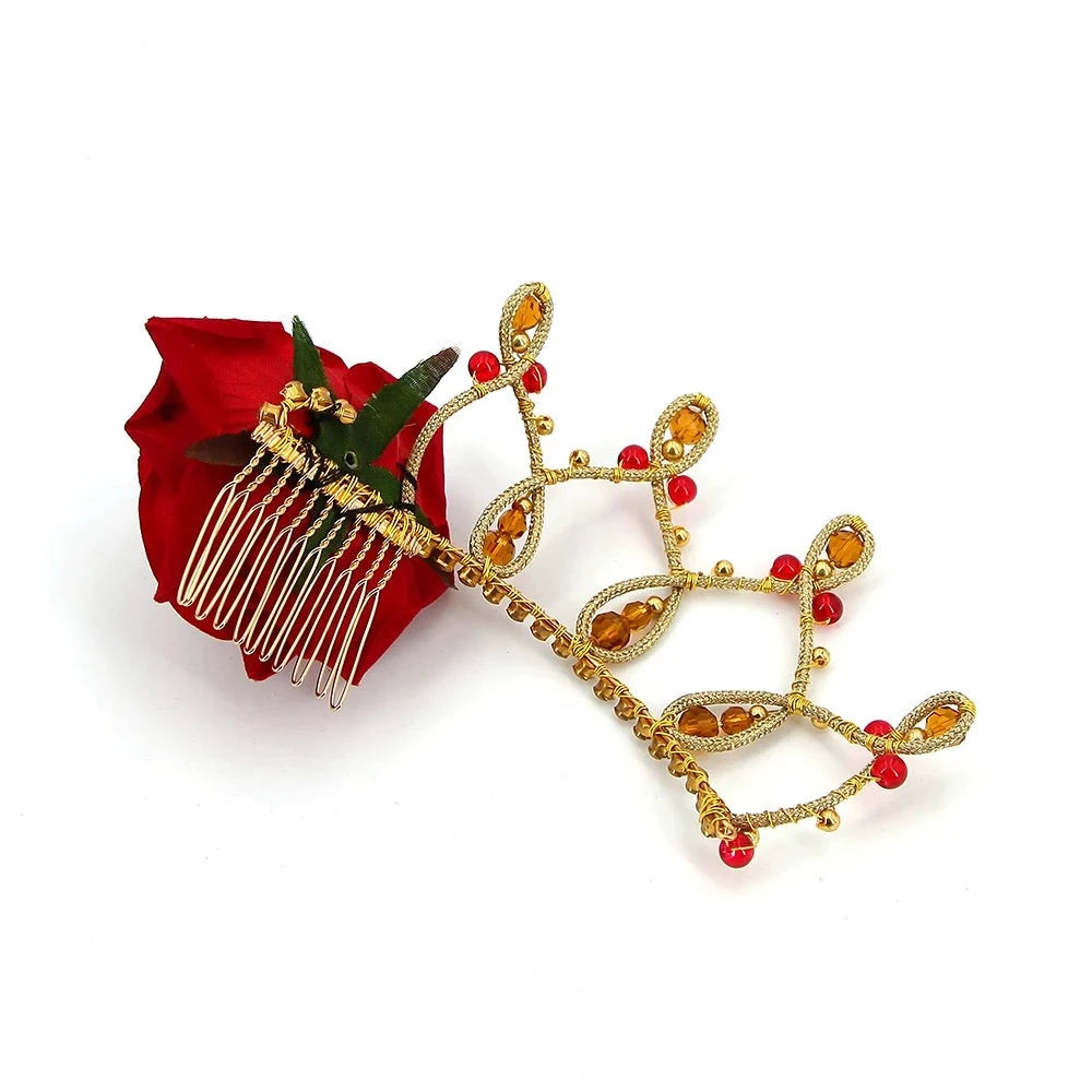 The Manuela Rose and Crystal Headpiece kitri
