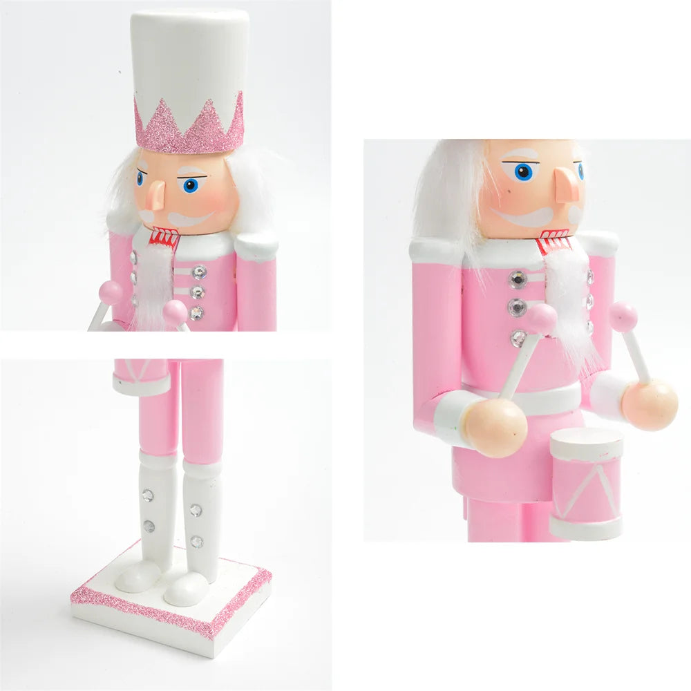 Pink Nutcracker soldiers