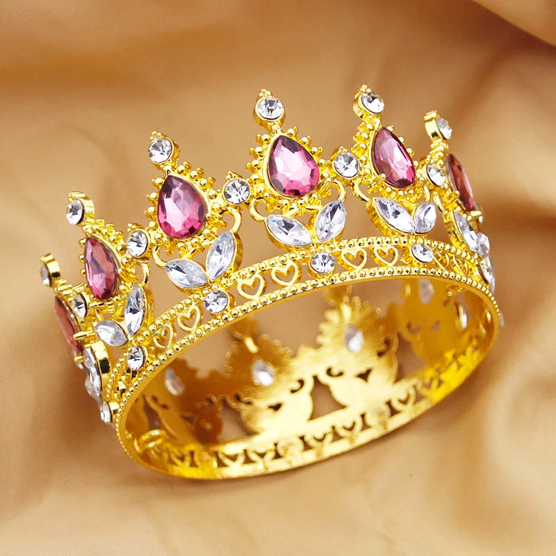 The Charia Small Crown gold jeweled