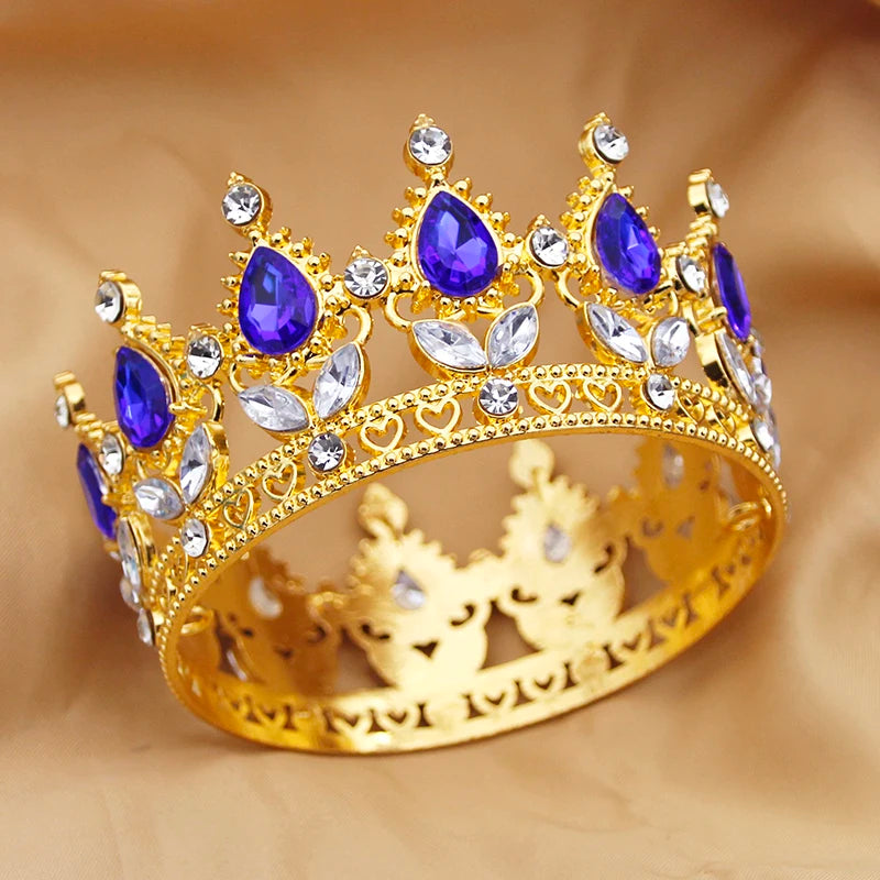 The Charia Small Crown gold jeweled