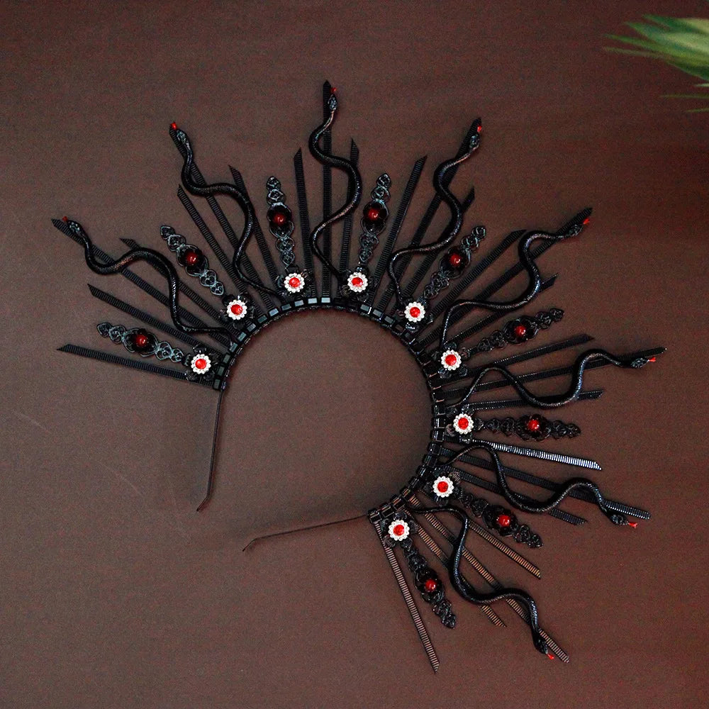 The Medusa Snake Headpiece
