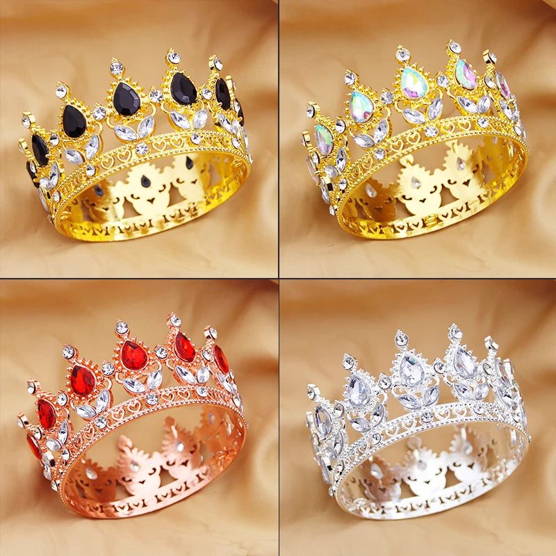 The Charia Small Crown gold jeweled