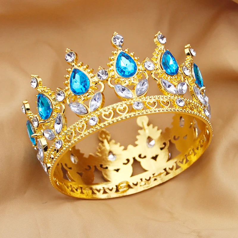 The Charia Small Crown gold jeweled
