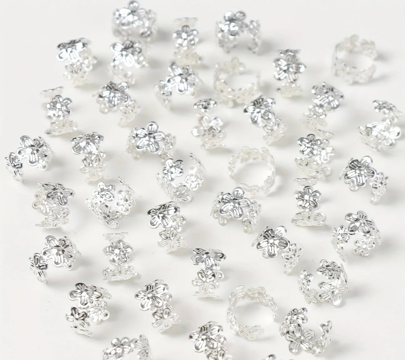 The Vinga Hair Rings hair decoration silver